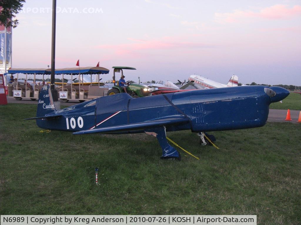 N6989, Caudron C.460 Rafale Replica C/N 100, EAA AirVenture 2010