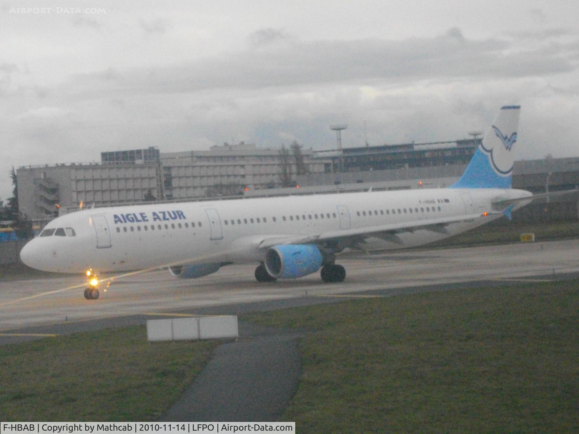 F-HBAB, 1998 Airbus A321-211 C/N 823, Airbus A321-211
