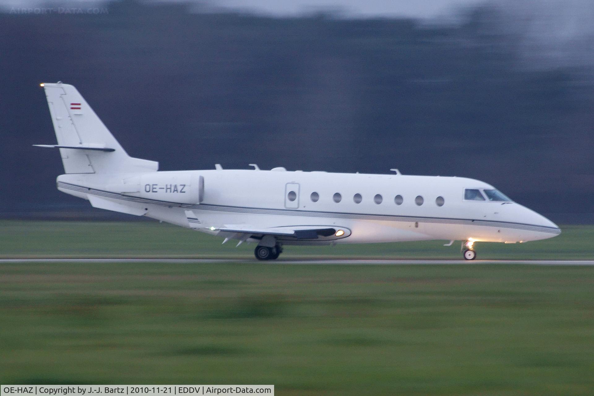 OE-HAZ, 2004 Gulfstream Aerospace G200 C/N 102, DSLR-A230 (55-200 mm); www.haj-spotter.de.tf