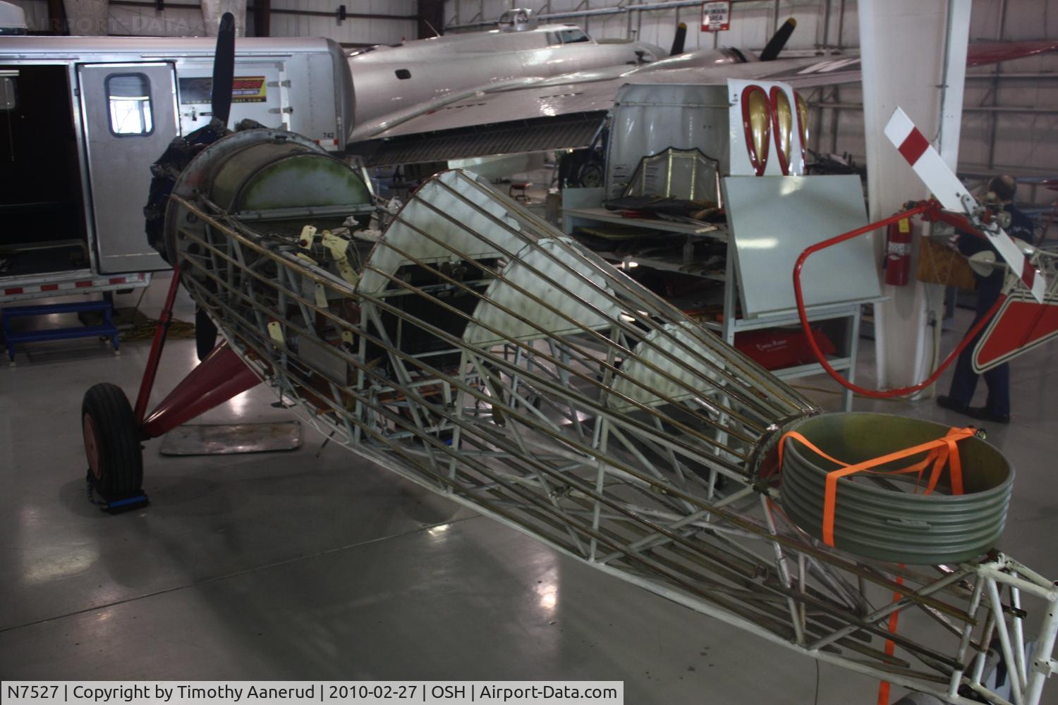 N7527, 1928 Waco CTO C/N A-33, 1928 Waco CTO, c/n: A-33