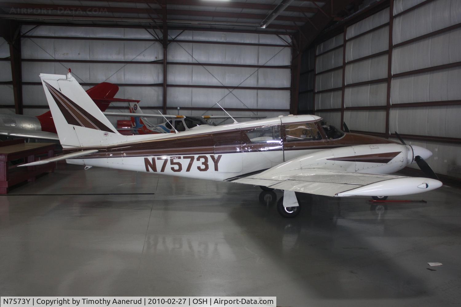 N7573Y, 1964 Piper PA-30 Twin Comanche Twin Comanche C/N 30-638, 1964 Piper PA-30, c/n: 30-638