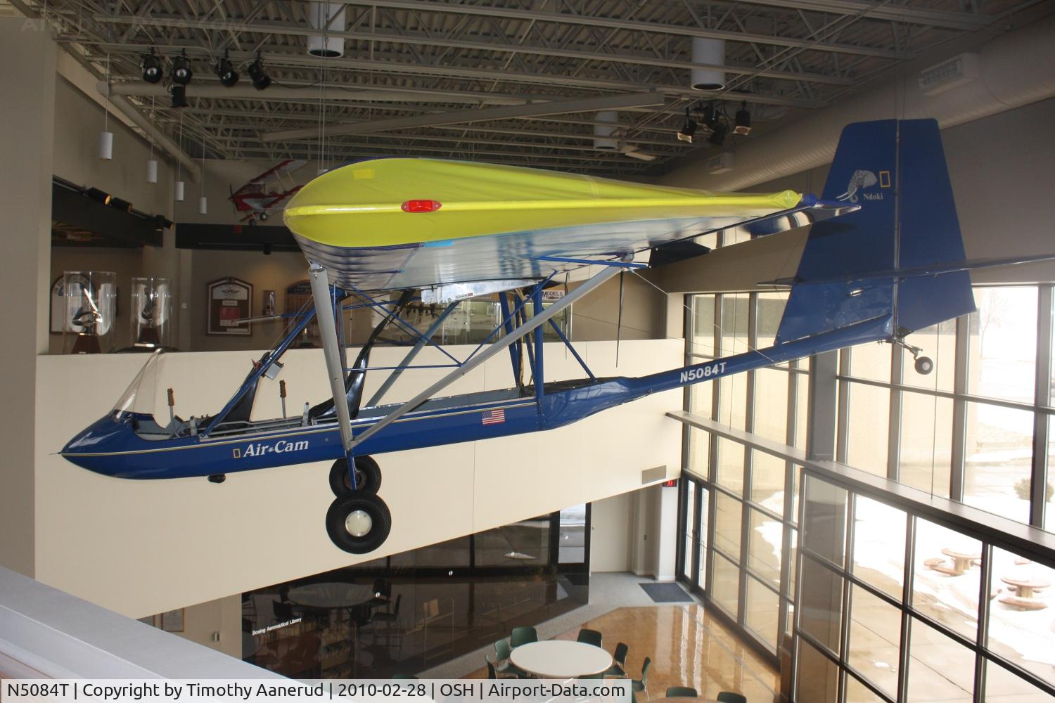 N5084T, 2003 Leza-Lockwood Air Cam C/N AC001, 2003 Solsvig Russel T AIR CAM, c/n: AC001
