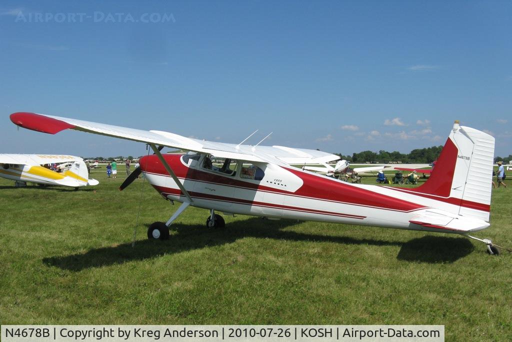N4678B, 1955 Cessna 180 C/N 31576, EAA AirVenture 2010