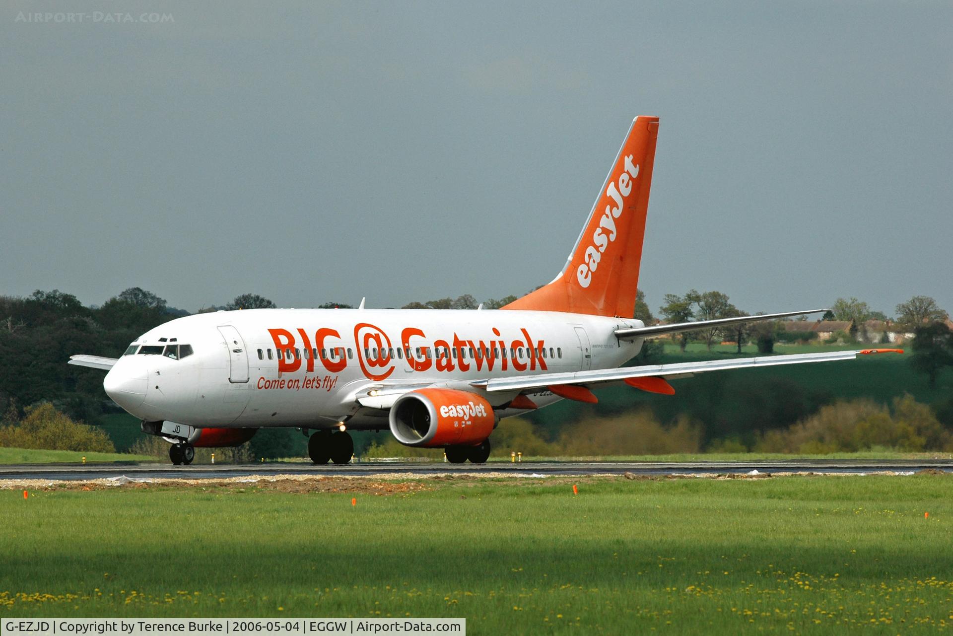 G-EZJD, 2001 Boeing 737-73V C/N 30242, G-EZJD,  Luton. May 2006