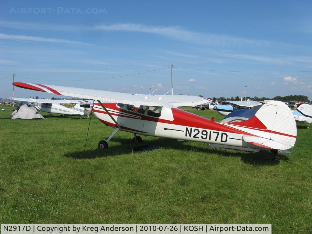 N2917D, 1955 Cessna 170B C/N 26860, EAA AirVenture 2010