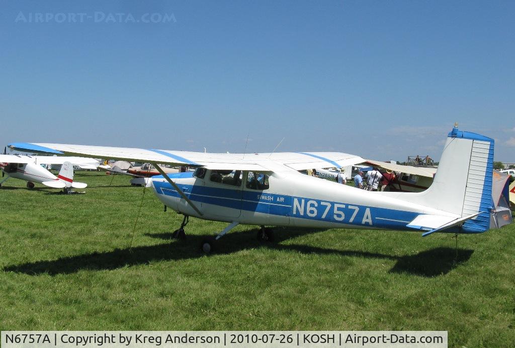 N6757A, 1956 Cessna 172 C/N 28857, EAA AirVenture 2010