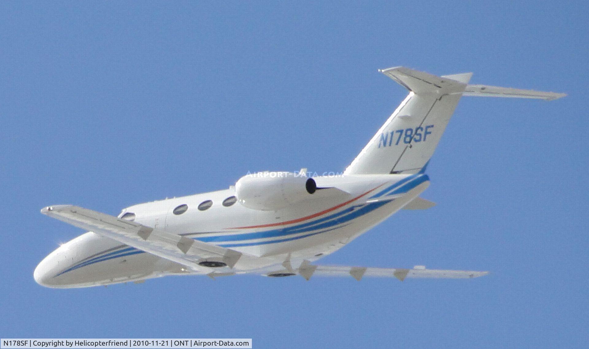N178SF, 2008 Cessna 510 Citation Mustang C/N 510-0128, Headed out westbound from 26R