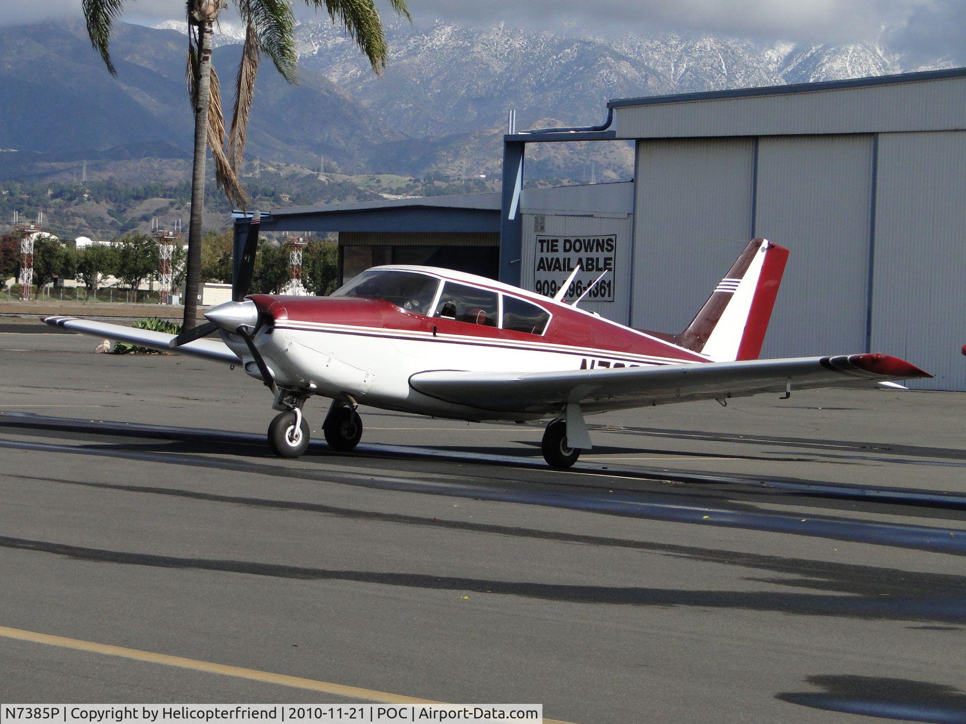 N7385P, 1961 Piper PA-24-250 Comanche C/N 24-2566, Parked west of NAI in transient parking