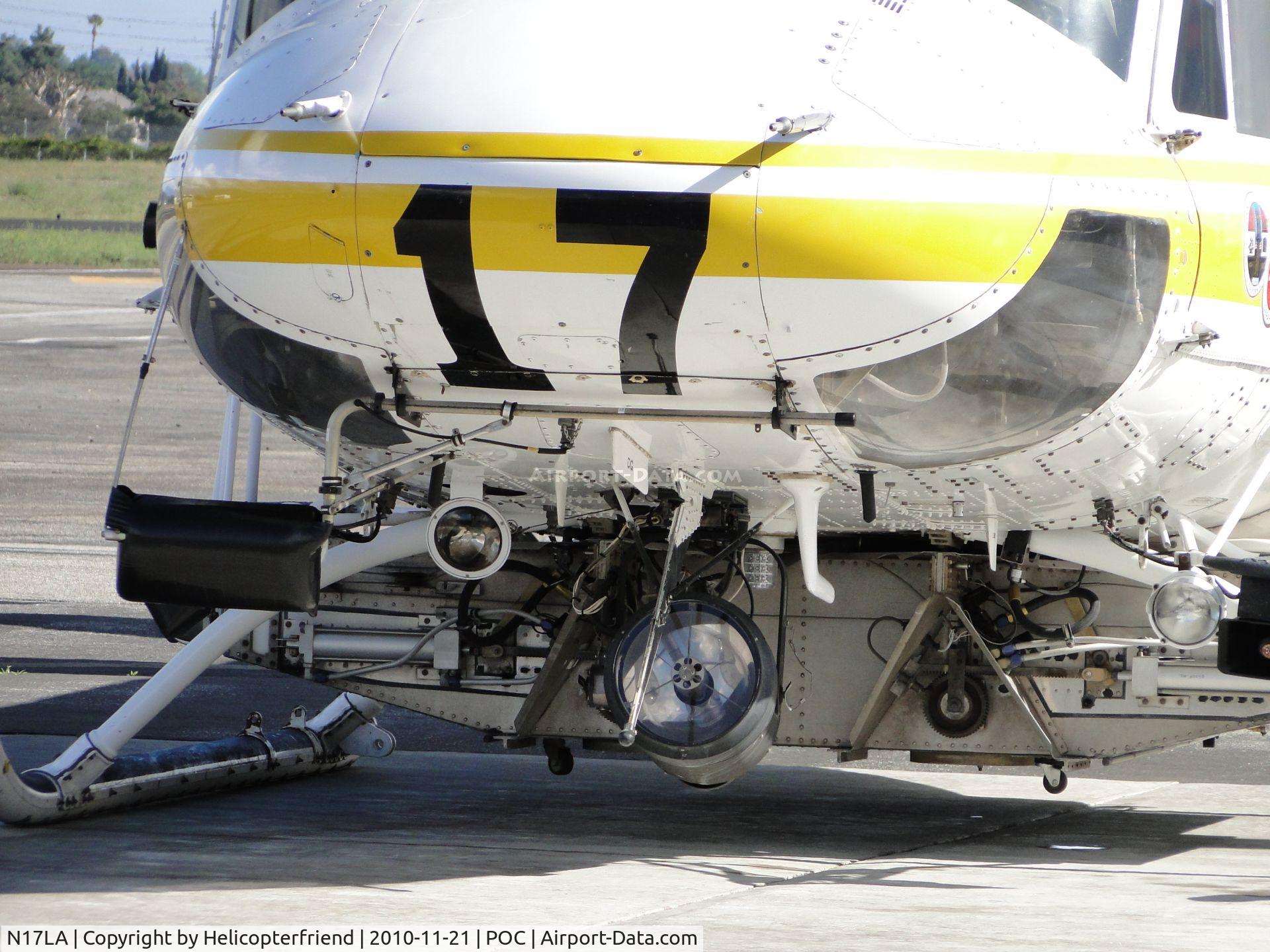 N17LA, 1992 Bell 412 C/N 36044, Front end of the ship