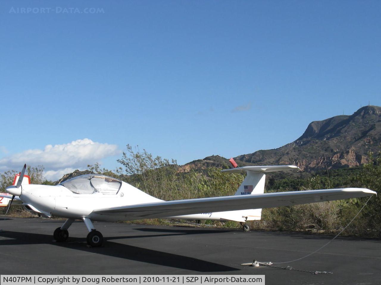 N407PM, 1995 HOAC HK-36R Super Dimona C/N 36407, 1995 HOAC Flugzeugwerk Wiener Neustadt Gmbh HK-36R SUPER DIMONA motor-glider, Rotax 912 80 Hp, high-aspect ratio wing