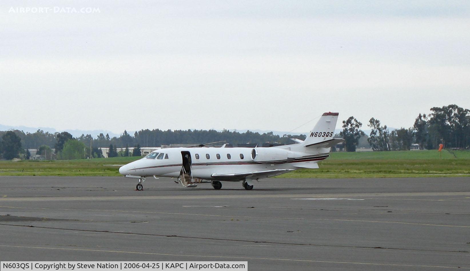 N603QS, 2001 Cessna 560XL Citation Excel C/N 560-5203, NetJets 2001 Cessna 560XL at Napa County Airport, CA