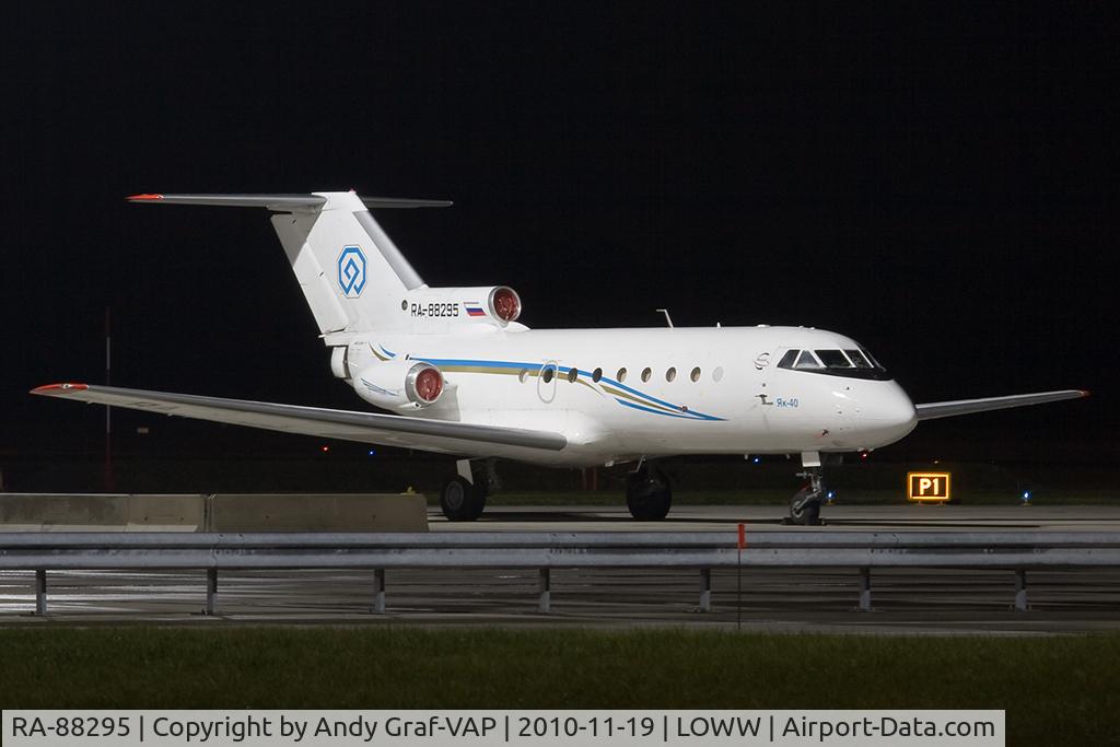 RA-88295, 1973 Yakovlev Yak-40 C/N 29-13, Yak Service Y40