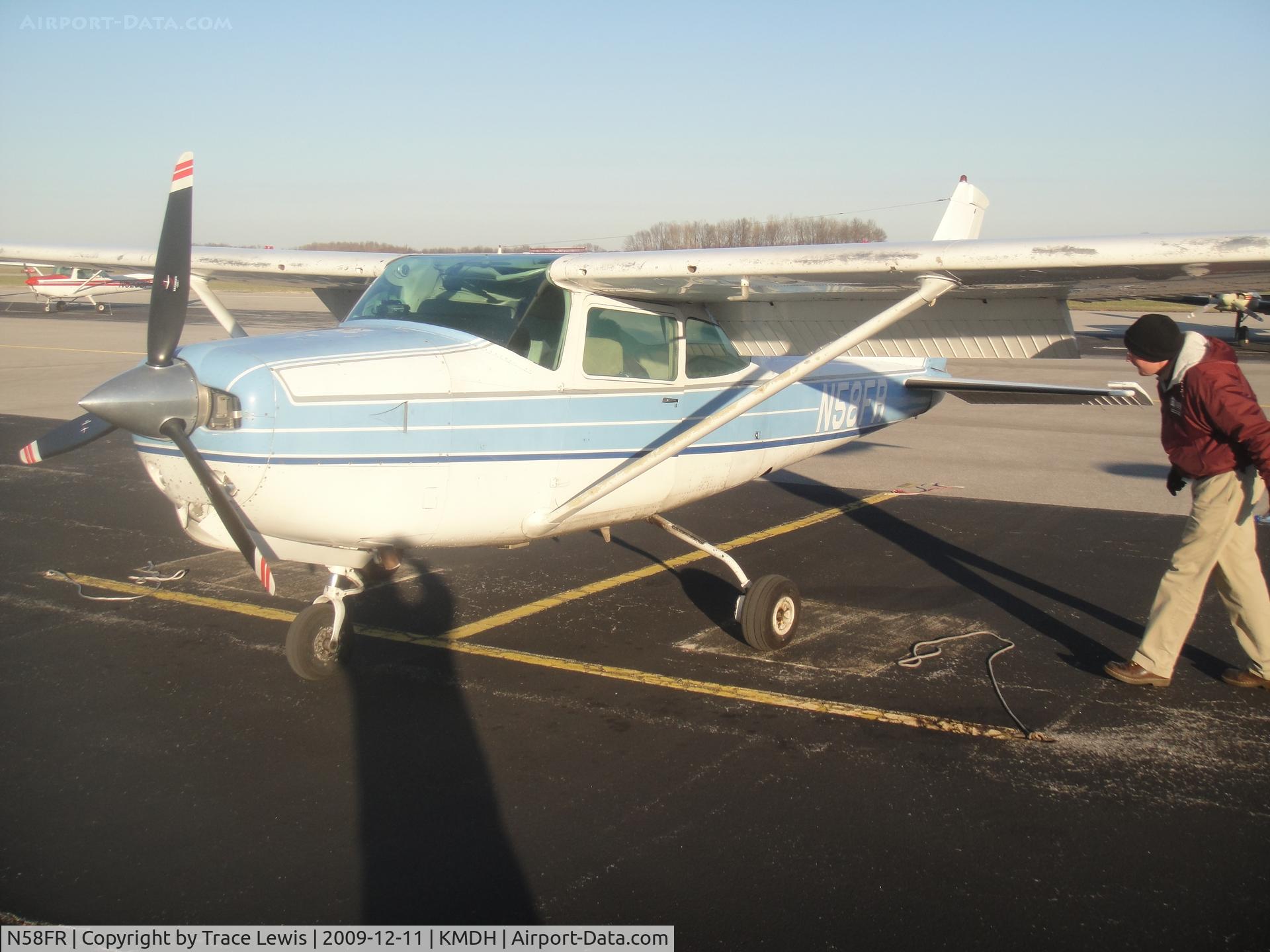 N58FR, 1978 Cessna R182 Skylane RG C/N R18200403, SIU Skylane