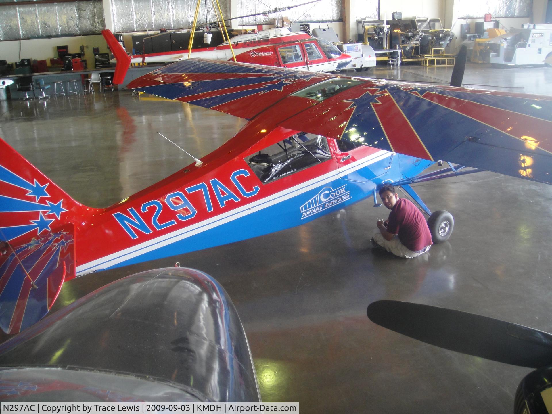 N297AC, 1996 American Champion 8KCAB Super Decathlon C/N 771-96, SIU Decathlon