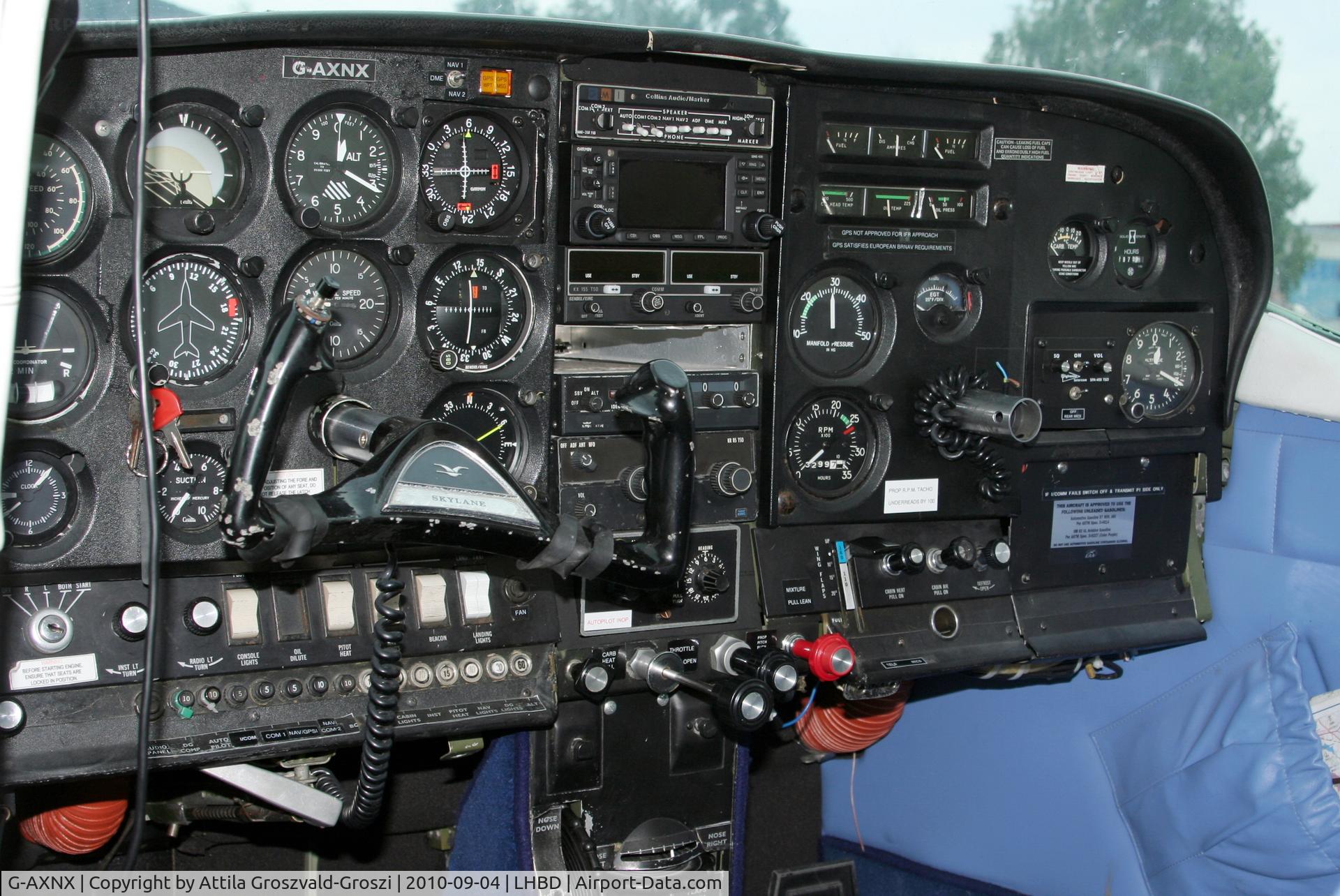 G-AXNX, 1968 Cessna 182M Skylane C/N 182-59322, Börgönd Airport - Cocpit