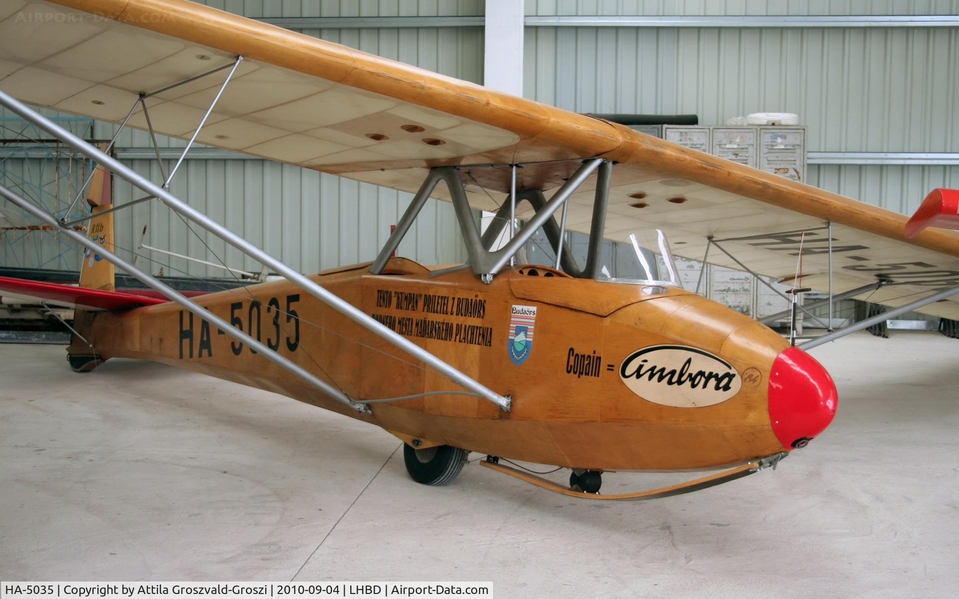 HA-5035, 1984 Rubik R-11b Cimbora 84 C/N F-03, Börgönd Airport