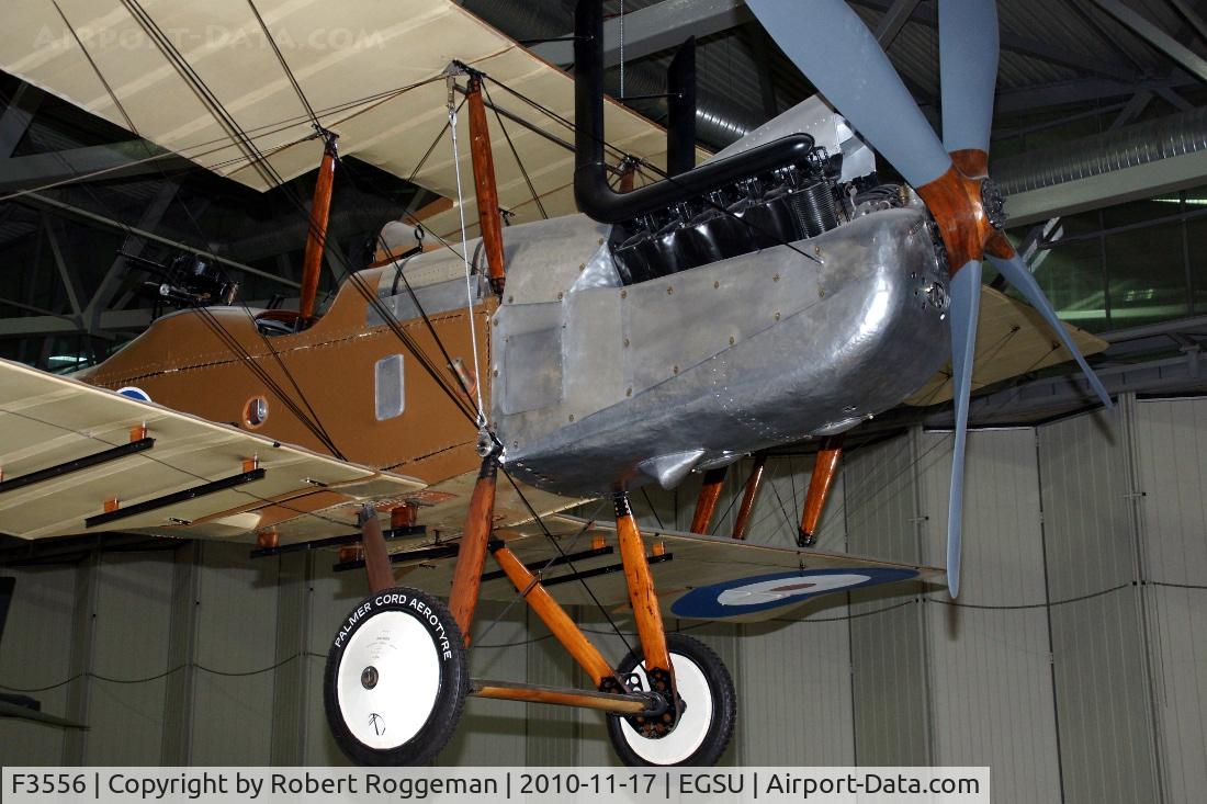 F3556, 1918 Royal Aircraft Factory RE-8 C/N Not found F3556, Static display Air Space hangar Duxford.