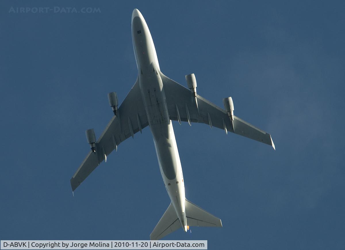 D-ABVK, 1991 Boeing 747-430 C/N 25046, 