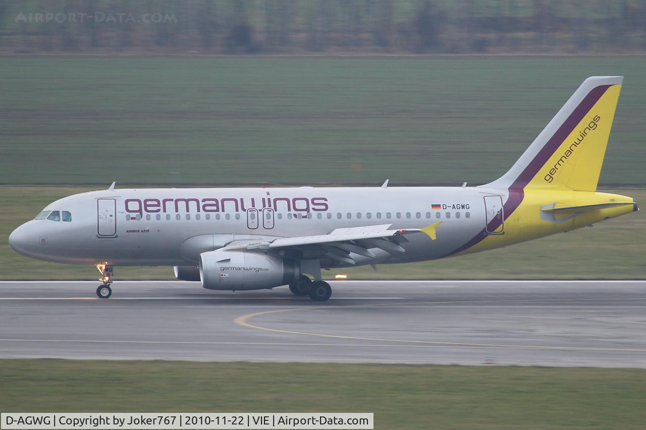 D-AGWG, 2007 Airbus A319-132 C/N 3193, Germanwings