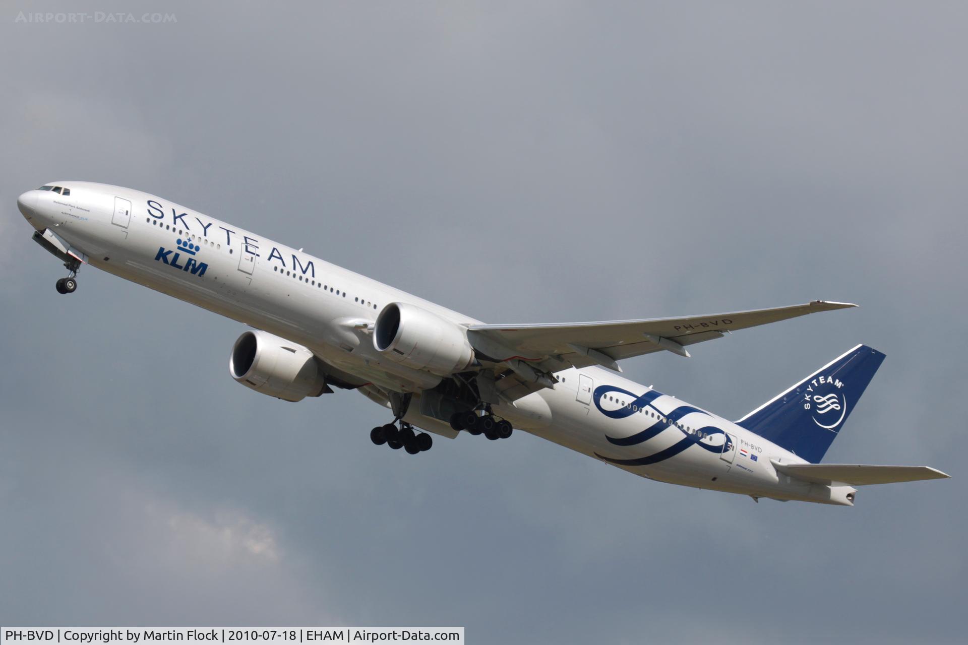 PH-BVD, 2009 Boeing 777-306/ER C/N 35979, .
