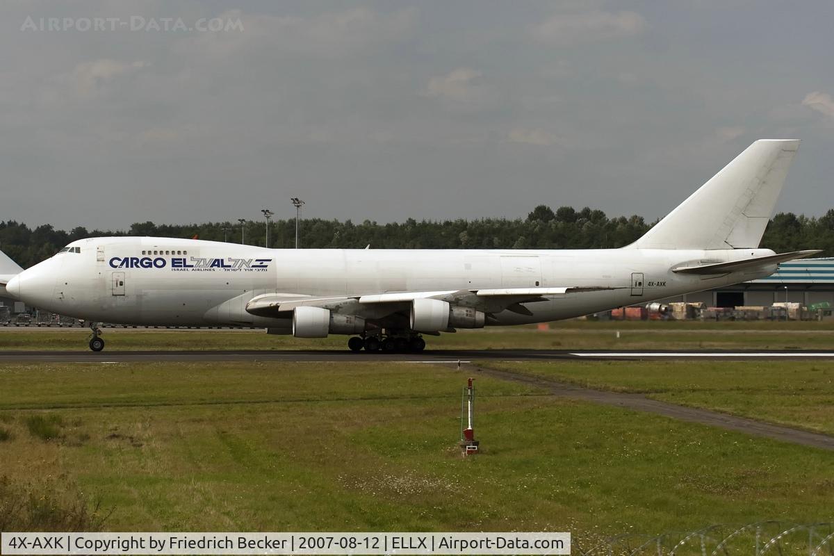 4X-AXK, 1980 Boeing 747-245F C/N 22151, departure via RW24