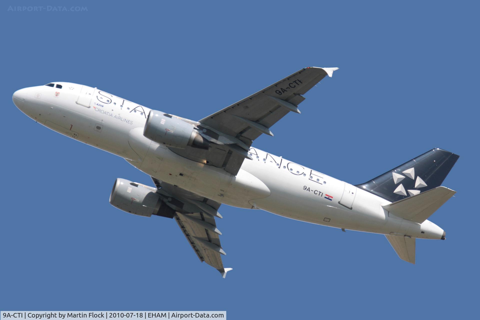 9A-CTI, 1999 Airbus A319-112 C/N 1029, .