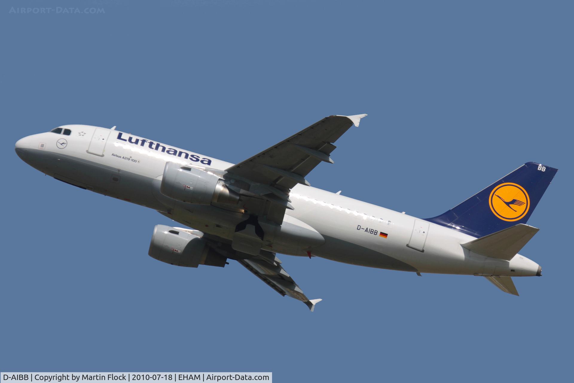 D-AIBB, 2010 Airbus A319-112 C/N 4182, .