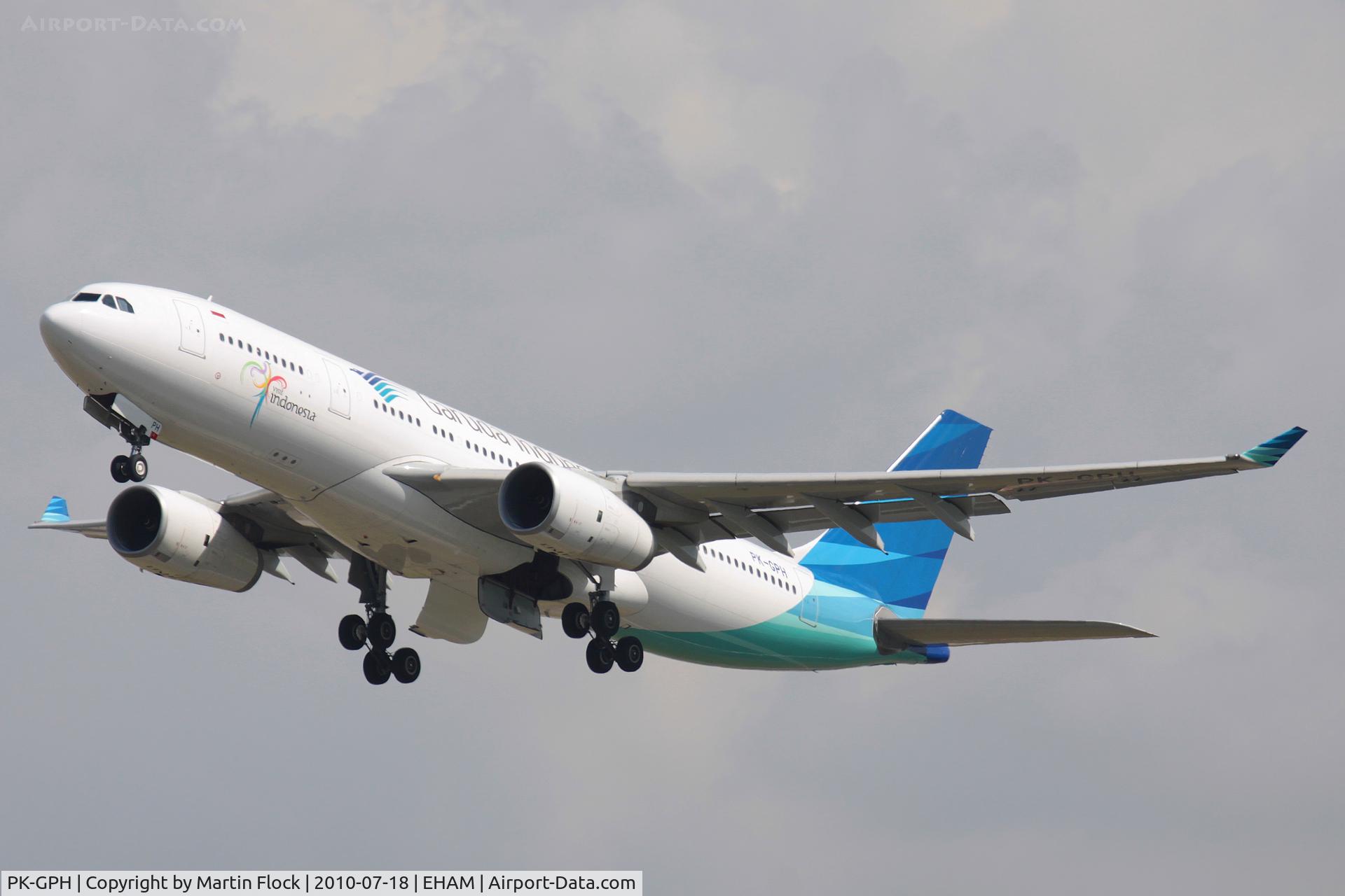 PK-GPH, 2009 Airbus A330-243 C/N 1020, .