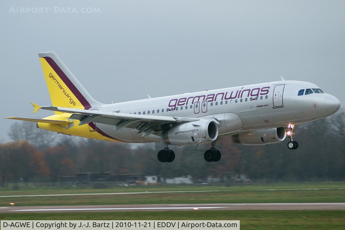 D-AGWE, 2007 Airbus A319-132 C/N 3128, DSLR-A230 (55-200 mm); www.haj-spotter.de.tf