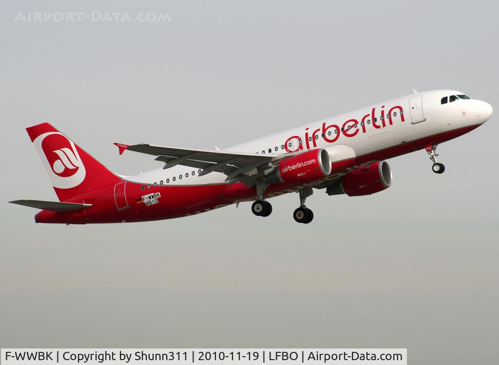 F-WWBK, 2010 Airbus A320-214 C/N 4510, C/n 4510 - To be D-ABFN