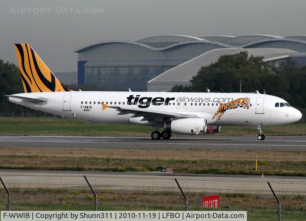 F-WWIB, 2010 Airbus A320-232 C/N 4491, C/n 4491 - To be 9V-TAR