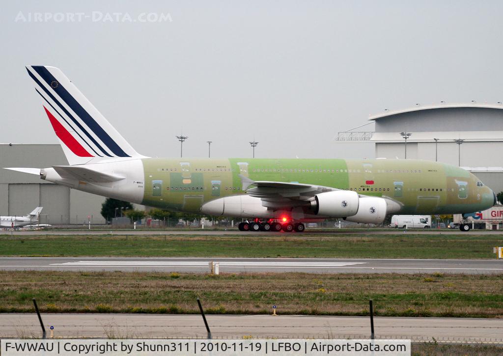 F-WWAU, 2010 Airbus A380-861 C/N 064, C/n 0064 - For Air France