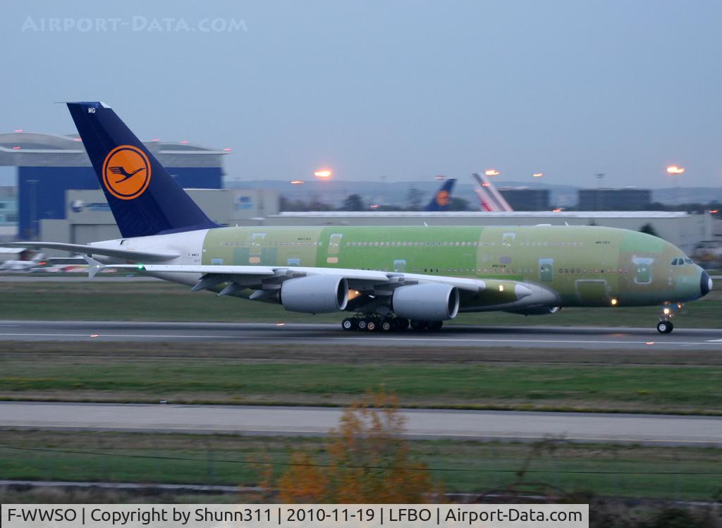 F-WWSO, 2011 Airbus A380-841 C/N 069, C/n 0069 - For Lufthansa
