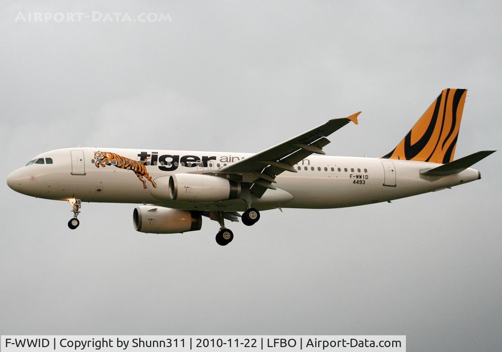 F-WWID, 2010 Airbus A320-232 C/N 4493, C/n 4493 - To be 9V-TAS