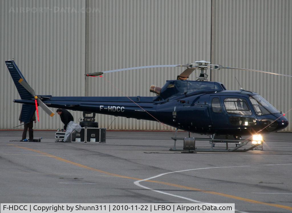 F-HDCC, Eurocopter AS-350B-2 Ecureuil C/N 4788, At Latecoere Aeroservices facility...