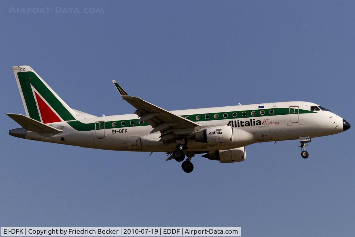EI-DFK, 2004 Embraer 170LR (ERJ-170-100LR) C/N 17000033, on final RW07R