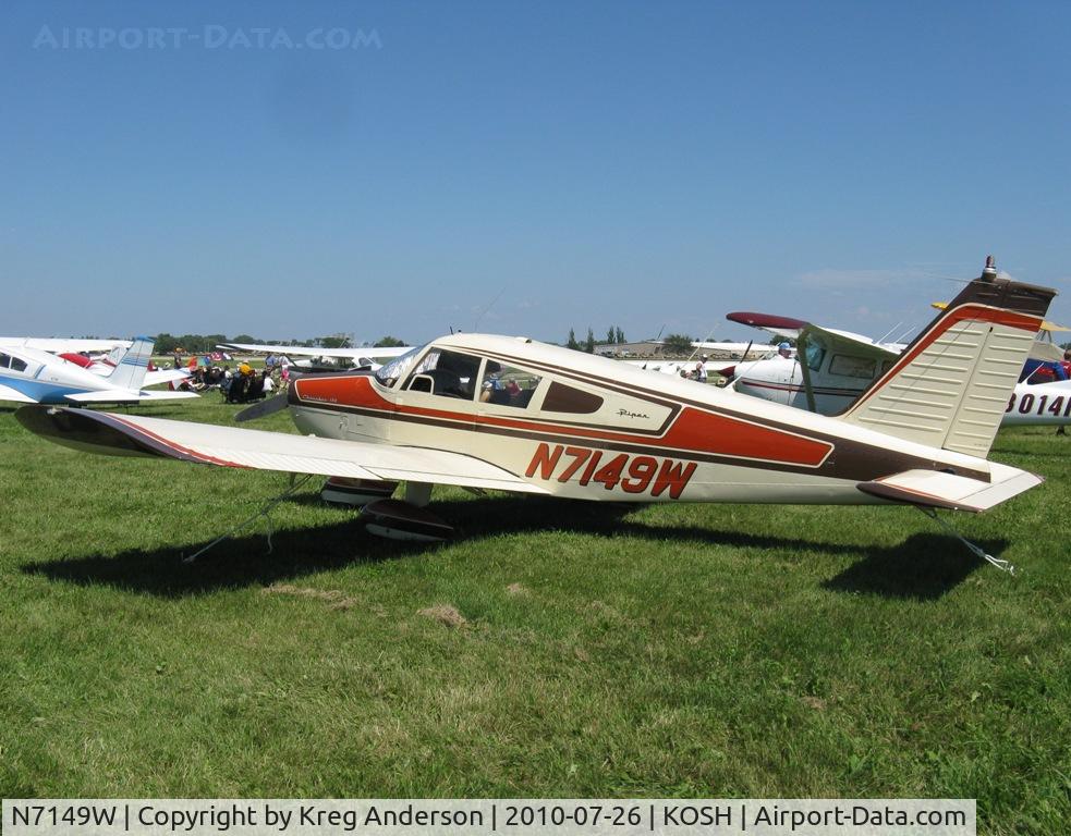 N7149W, 1962 Piper PA-28-180 Cherokee C/N 28-957, EAA AirVenture 2010