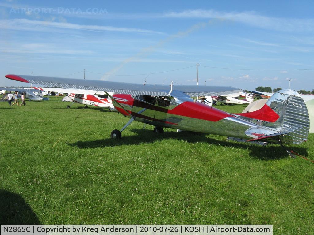 N2865C, 1954 Cessna 170B C/N 26408, EAA AirVenture 2010