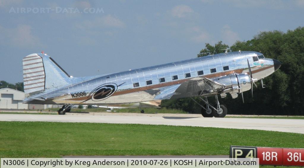 N3006, 1946 Douglas DC-3 C/N 42961, EAA AirVenture 2010