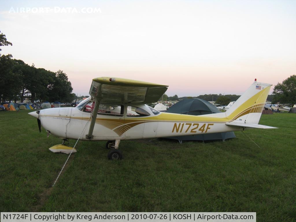N1724F, 1966 Cessna 172H C/N 17255119, EAA AirVenture 2010