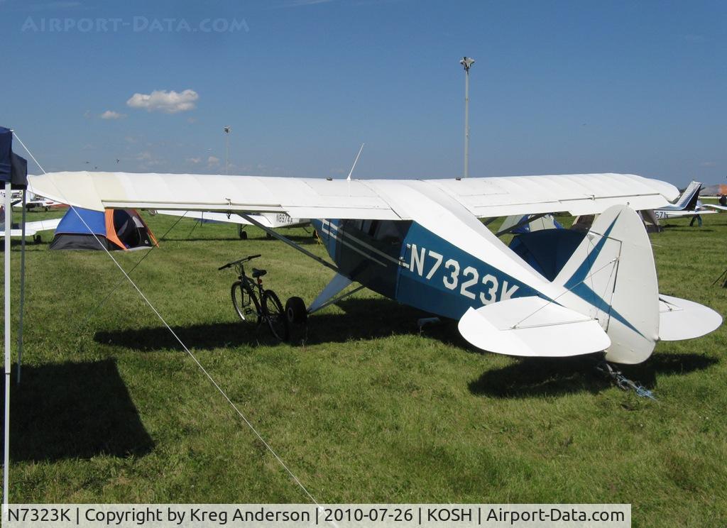N7323K, 1950 Piper PA-20-135 Pacer C/N 20-268, EAA AirVenture 2010