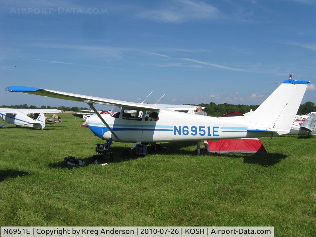 N6951E, 1960 Cessna 175A Skylark C/N 56451, EAA AirVenture 2010