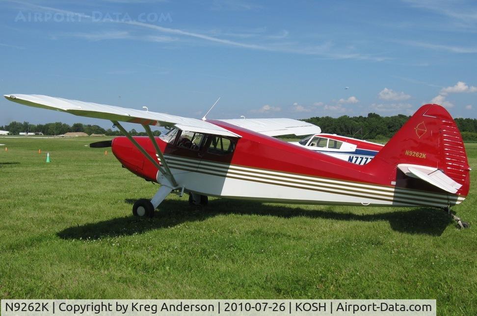 N9262K, 1947 Stinson 108-2 Voyager C/N 108-2262, EAA AirVenture 2010