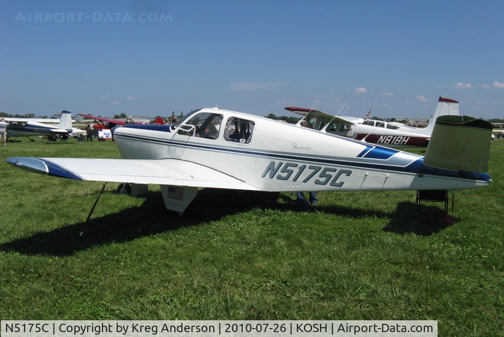 N5175C, 1950 Beech B35 C/N D-2400, EAA AirVenture 2010