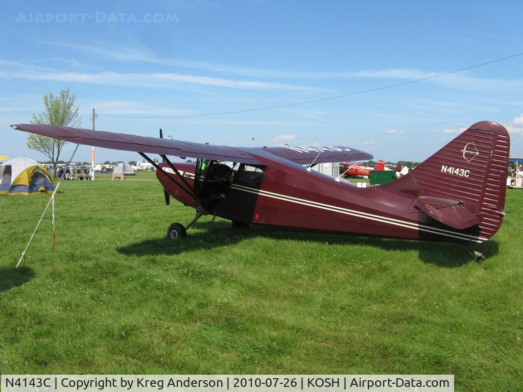 N4143C, 1950 Stinson 108-3 Voyager C/N 108-5143, EAA AirVenture 2010