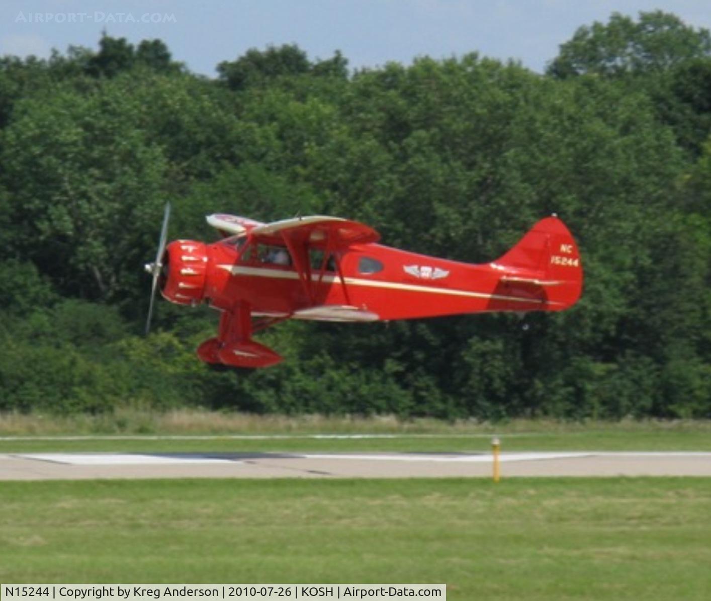 N15244, 1935 Waco YOC C/N 4327, EAA AirVenture 2010