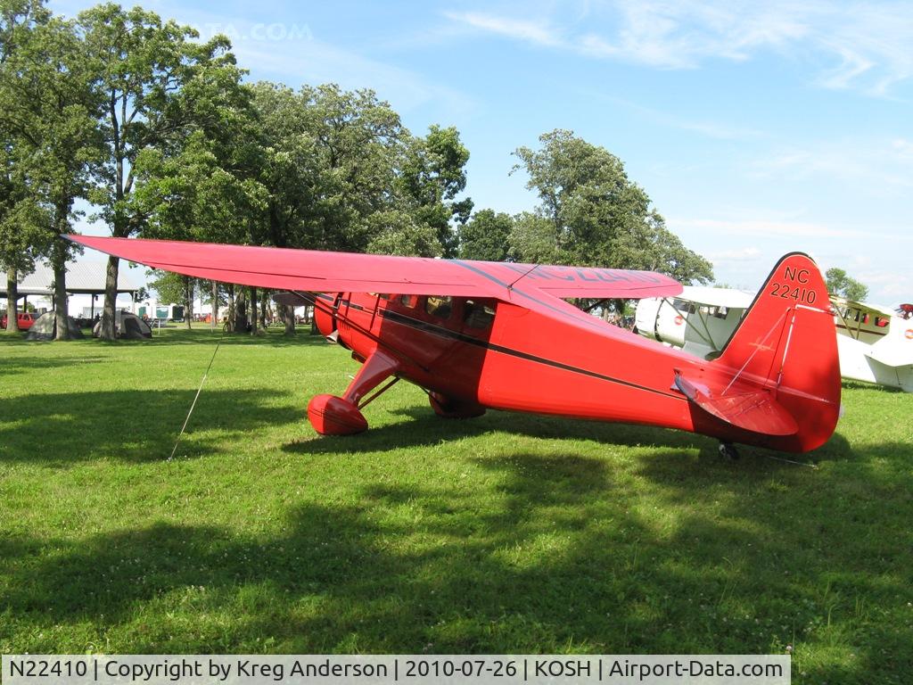 N22410, 1940 Howard Aircraft DGA-15P C/N 509, EAA AirVenture 2010