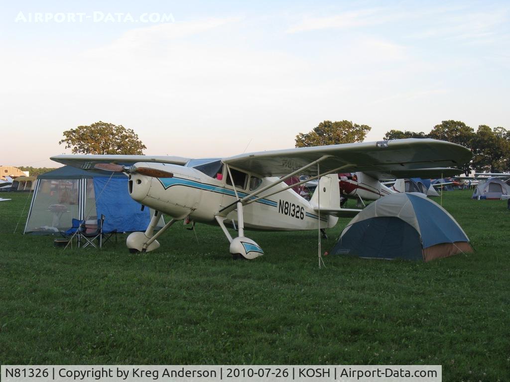 N81326, 1946 Fairchild 24R-46 C/N R46226, EAA AirVenture 2010