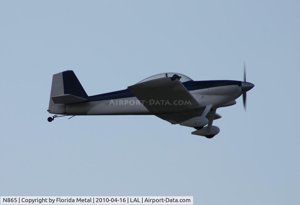 N865, 2003 Vans RV-4 C/N 3781, RV-4