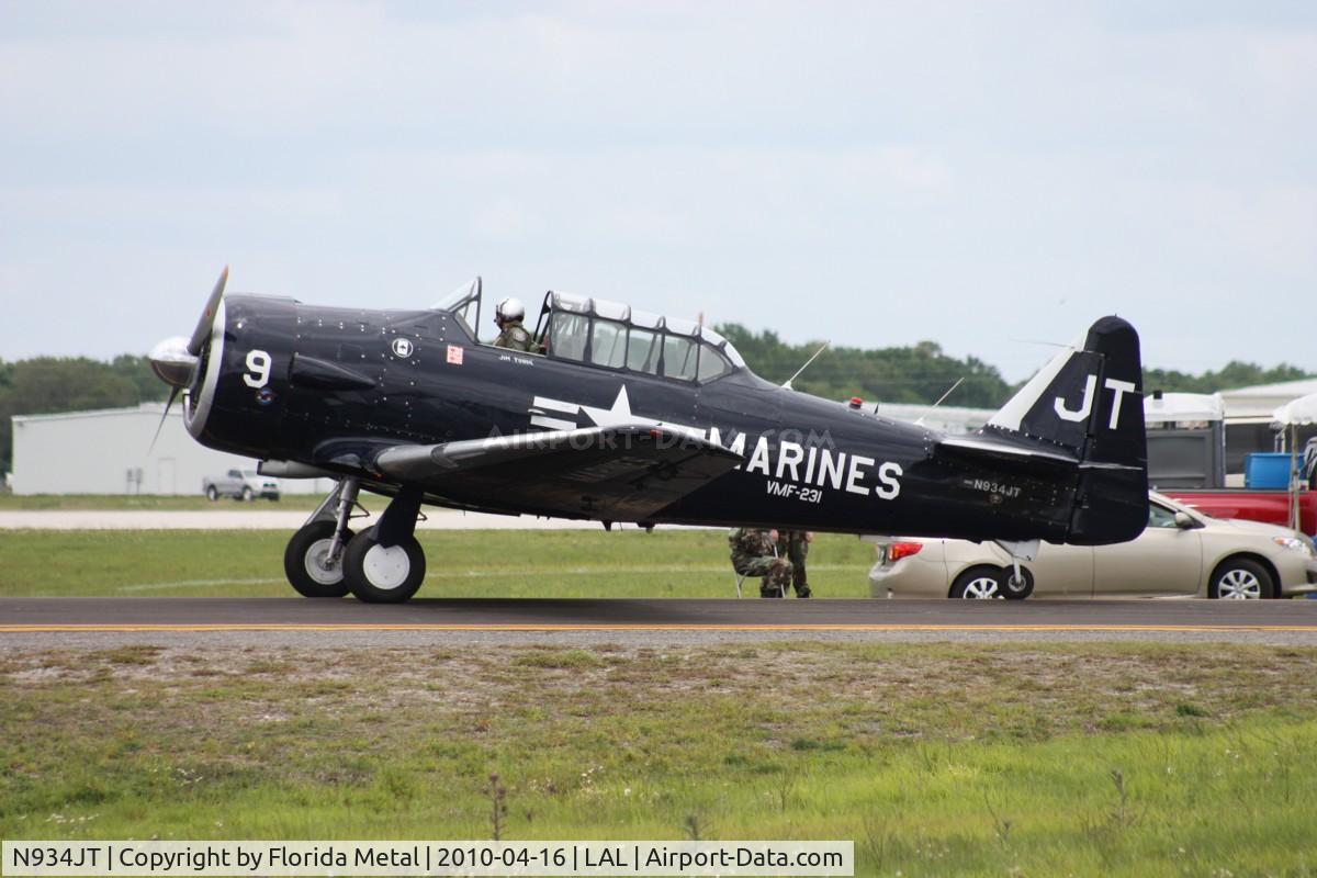 N934JT, 1942 North American SNJ-4 Texan C/N 88-12858, SNJ-4
